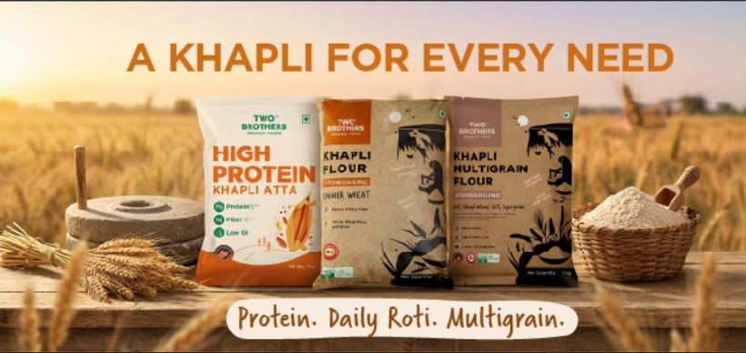Two Brothers Khapli flour campaign