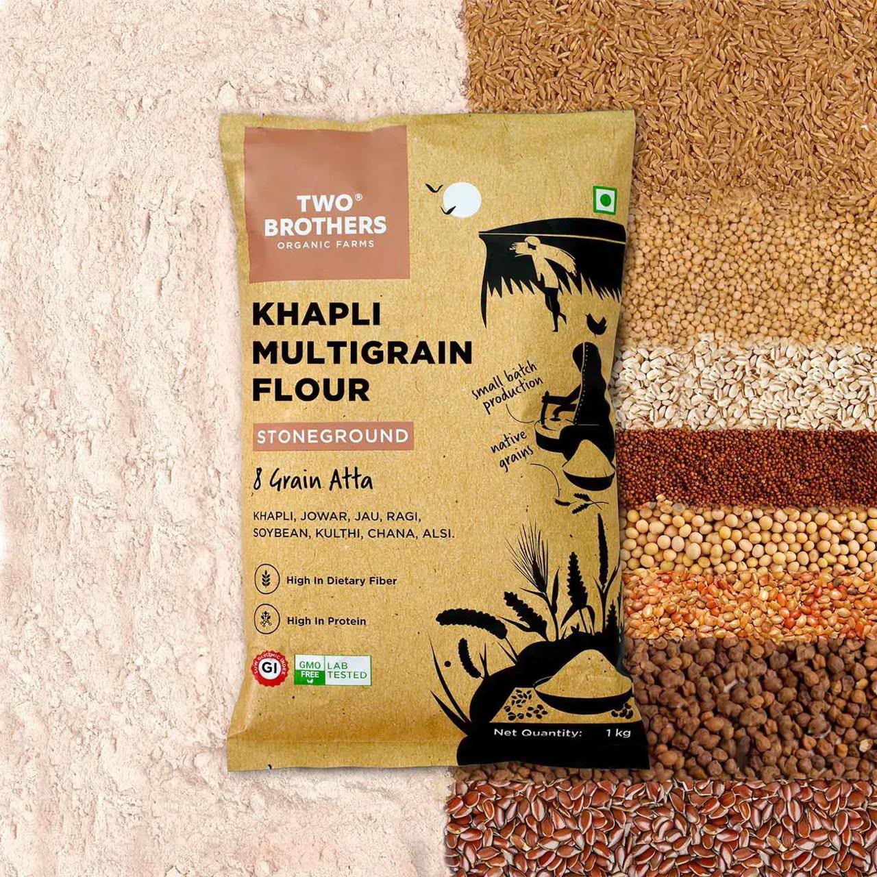 Two Brothers Khapli Multigrain Flour